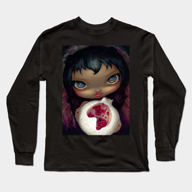 Creepy Cute Chibi with Magic Shell Long Sleeve T-Shirt by Wanderer Bat